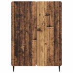 vidaXL Servírovacia skriňa Staré drevo 66 x 34,5 x 92 cm – Obrázok 6