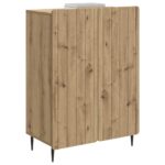 vidaXL Servírovacia skriňa Dub artisan 66 x 34,5 x 92 cm – Obrázok 3