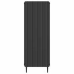 vidaXL Servírovacia skriňa Čierna 34,5 x 33 x 92 cm Kompozitné drevo – Obrázok 6
