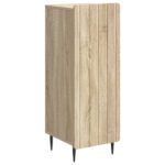 vidaXL Servírovacia skriňa Dub sonoma 34,5 x 33 x 92 cm – Obrázok 2