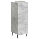 vidaXL Servírovacia skriňa Betónovo sivá 34,5 x 33 x 92 cm – Obrázok 3