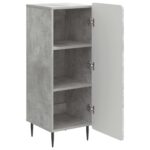 vidaXL Servírovacia skriňa Betónovo sivá 34,5 x 33 x 92 cm – Obrázok 5