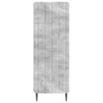 vidaXL Servírovacia skriňa Betónovo sivá 34,5 x 33 x 92 cm – Obrázok 6