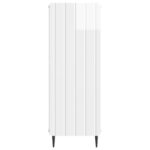 vidaXL Servírovacia skriňa Biela s vysokým leskom 34,5 x 33 x 92 cm – Obrázok 6