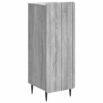 vidaXL Servírovacia skriňa Sivá sonoma 34,5 x 33 x 92 cm – Obrázok 2