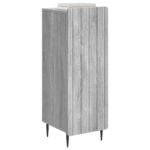 vidaXL Servírovacia skriňa Sivá sonoma 34,5 x 33 x 92 cm – Obrázok 3