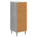 vidaXL Servírovacia skriňa Sivá sonoma 34,5 x 33 x 92 cm – Obrázok 8