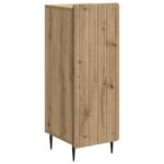 vidaXL Servírovacia skriňa Dub artisan 34,5 x 33 x 92 cm – Obrázok 2
