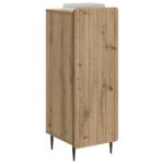 vidaXL Servírovacia skriňa Dub artisan 34,5 x 33 x 92 cm – Obrázok 3