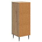 vidaXL Servírovacia skriňa Dub artisan 34,5 x 33 x 92 cm – Obrázok 8
