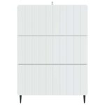 vidaXL Zásuvkový kabinet Biela 66 x 34,5 x 92 cm Kompozitné drevo – Obrázok 4