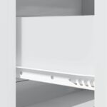 vidaXL Zásuvkový kabinet Biela 66 x 34,5 x 92 cm Kompozitné drevo – Obrázok 8