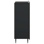 vidaXL Zásuvkový kabinet Čierna 66 x 34,5 x 92 cm Kompozitné drevo – Obrázok 5