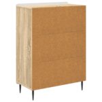 vidaXL Zásuvkový kabinet Dub sonoma 66 x 34,5 x 92 cm Kompozitné drevo – Obrázok 6