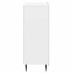 vidaXL Zásuvkový kabinet Biela s vysokým leskom 66 x 34,5 x 92 cm – Obrázok 5