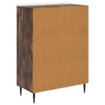 vidaXL Zásuvkový kabinet Dymový dub 66 x 34,5 x 92 cm Kompozitné drevo – Obrázok 6