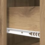 vidaXL Zásuvkový kabinet Dub artisan 66 x 34,5 x 92 cm – Obrázok 8