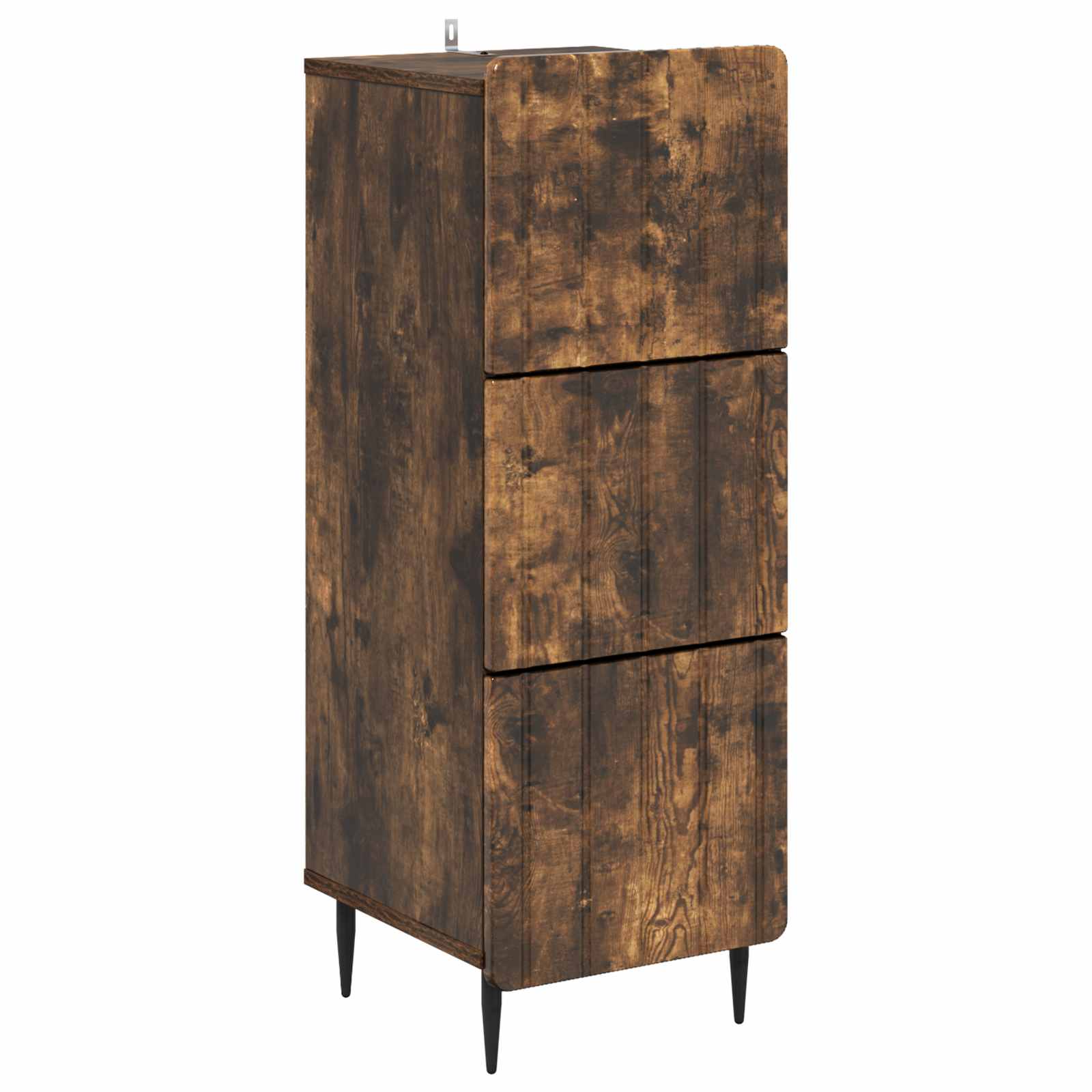 894390_1.jpg vidaXL Zásuvkový kabinet Dymový dub 33 x 34,5 x 92 cm Kompozitné drevo – Obrázok 1