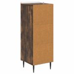 vidaXL Zásuvkový kabinet Dymový dub 33 x 34,5 x 92 cm Kompozitné drevo – Obrázok 6