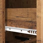 vidaXL Zásuvkový kabinet Staré drevo 33 x 34,5 x 92 cm – Obrázok 8