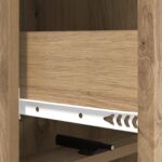 vidaXL Zásuvkový kabinet Dub artisan 33 x 34,5 x 92 cm – Obrázok 8
