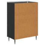 vidaXL Servírovacia skriňa Čierna 66 x 34,5 x 91,5 cm Kompozitné drevo – Obrázok 8