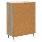 vidaXL Servírovacia skriňa so zásuvkou Dub sonoma 66 x 34,5 x 91,5 cm – Obrázok 8