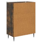 vidaXL Servírovacia skriňa so zásuvkou Dymový dub 66 x 34,5 x 91,5 cm – Obrázok 8