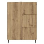 vidaXL Servírovacia skriňa so zásuvkou Dub artisan 66 x 34,5 x 91,5 cm – Obrázok 6