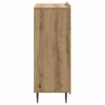 vidaXL Servírovacia skriňa so zásuvkou Dub artisan 66 x 34,5 x 91,5 cm – Obrázok 7