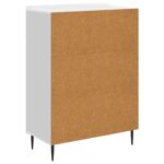 vidaXL Servírovacia skriňa Biela s vysokým leskom 66 x 34,5 x 92 cm – Obrázok 8