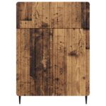 vidaXL Servírovacia skriňa so zásuvkou Staré drevo 66 x 34,5 x 92 cm – Obrázok 6