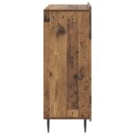vidaXL Servírovacia skriňa so zásuvkou Staré drevo 66 x 34,5 x 92 cm – Obrázok 7