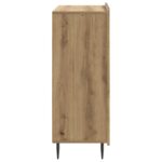 vidaXL Servírovacia skriňa so zásuvkou Dub artisan 66 x 34,5 x 92 cm – Obrázok 7