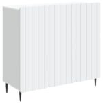 vidaXL Servírovacia skriňa Biela 89 x 34,5 x 82 cm Kompozitné drevo – Obrázok 2