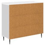 vidaXL Servírovacia skriňa Biela 89 x 34,5 x 82 cm Kompozitné drevo – Obrázok 8