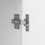 vidaXL Servírovacia skriňa Biela 89 x 34,5 x 82 cm Kompozitné drevo – Obrázok 9