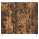 vidaXL Servírovacia skriňa Dymový dub 89 x 34,5 x 82 cm – Obrázok 6