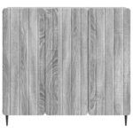 vidaXL Servírovacia skriňa Sivá sonoma 89 x 34,5 x 82 cm – Obrázok 6