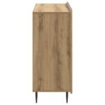 vidaXL Servírovacia skriňa Dub artisan 89 x 34,5 x 82 cm – Obrázok 7
