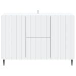 vidaXL Servírovacia skriňa Biela 89 x 34,5 x 62 cm Kompozitné drevo – Obrázok 6