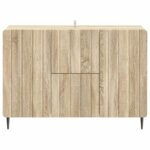vidaXL Servírovacia skriňa so zásuvkou Dub sonoma 89 x 34,5 x 62 cm – Obrázok 6