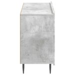 vidaXL Servírovacia skriňa so zásuvkou Betónovo sivá 89 x 34,5 x 62 cm – Obrázok 7