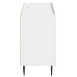 vidaXL Servírovacia skriňa Biela s vysokým leskom 89 x 34,5 x 62 cm – Obrázok 7