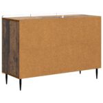 vidaXL Servírovacia skriňa so zásuvkou Staré drevo 89 x 34,5 x 62 cm – Obrázok 8