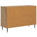 vidaXL Servírovacia skriňa so zásuvkou Dub artisan 89 x 34,5 x 62 cm – Obrázok 8