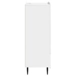 vidaXL Servírovacia skriňa Biela 66 x 34,5 x 97 cm Kompozitné drevo – Obrázok 6