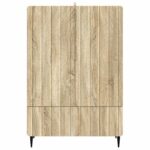vidaXL Servírovacia skriňa so zásuvkou Dub sonoma 66 x 34,5 x 97 cm – Obrázok 5