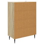 vidaXL Servírovacia skriňa so zásuvkou Dub sonoma 66 x 34,5 x 97 cm – Obrázok 7