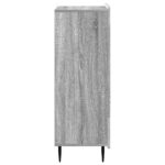 vidaXL Servírovacia skriňa so zásuvkou Sivá sonoma 66 x 34,5 x 97 cm – Obrázok 6